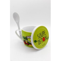 Tazza con Cucchiaino e Coperchio perman Detox